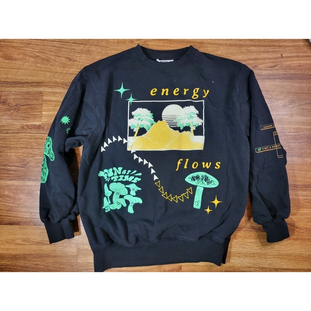 Molo Monti Black Sweatshirt Kids XL